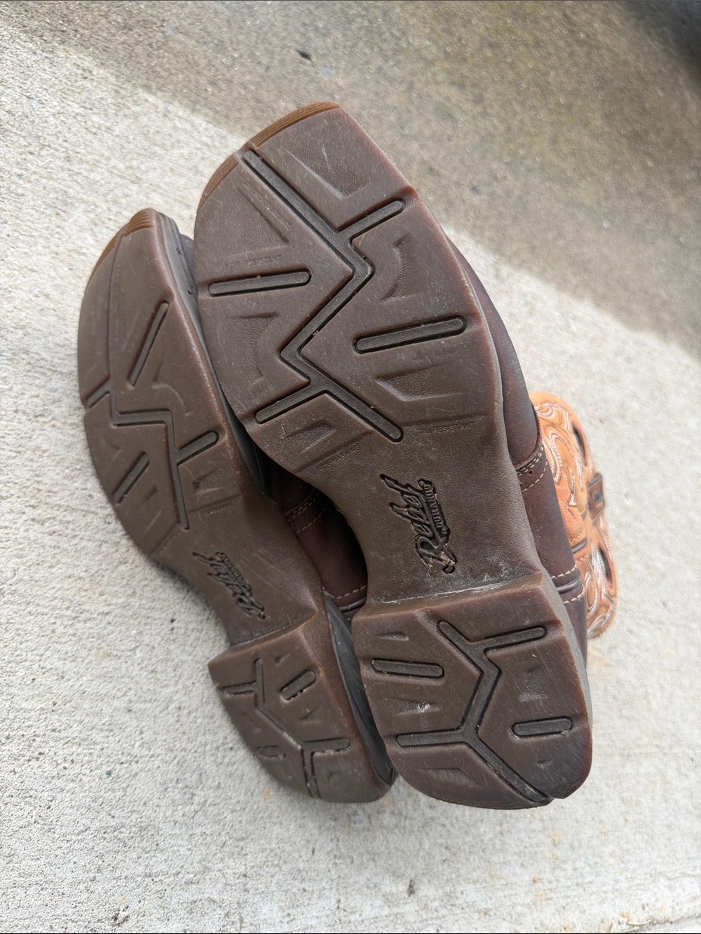 Men's Rebel By Durango Saddle Up Western Boots Size 9.5D (Style: DB442) - Picture 9 of 10